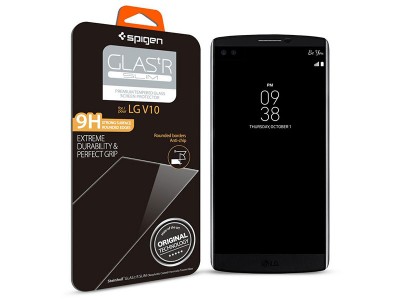 محافظ صفحه نمایش گلس اسپیگن Spigen GLAS.tR Slim Screen Protector For LG V10