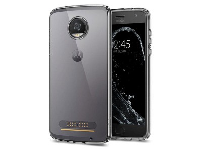 قاب محافظ اسپیگن Spigen Liquid Crystal Case For Motorola Moto Z2 Play