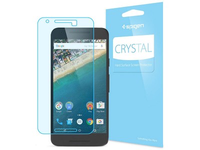 محافظ صفحه نمایش اسپیگن Spigen Crystal Screen Protector For Nexus 5X