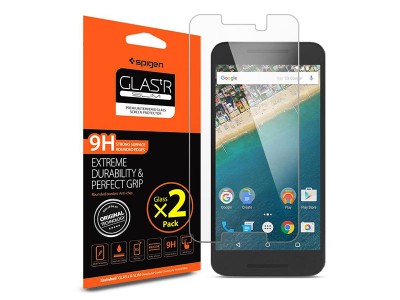 محافظ صفحه نمایش گلس اسپیگن Spigen GLAS.tR Screen Protector For Nexus 5X