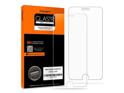محافظ صفحه نمایش گلس اسپیگن Spigen GLAS.tR Slim HD Screen Protector For Apple iPhone 8 Plus