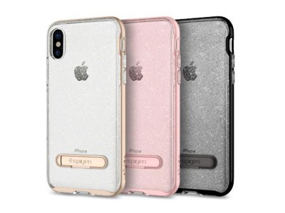 قاب محافظ اسپیگن Spigen Crystal Hybrid Glitter Case For Apple iPhone X