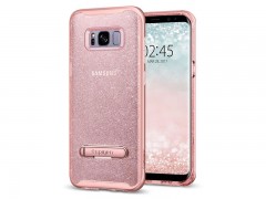 قاب محافظ اسپیگن سامسونگ Spigen Crystal Hybrid Glitter For Samsung Galaxy S8