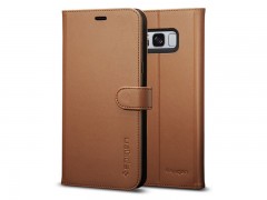کیف چرمی اسپیگن Spigen Wallet S Case For Galaxy S8 Plus