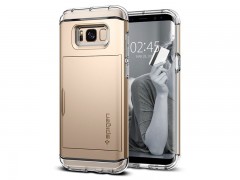 قاب محافظ اسپیگن سامسونگ Spigen Crystal Wallet Case For Samsung Galaxy S8 Plus