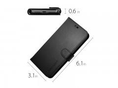 کیف محافظ چرمی اسپیگن ال جی Spigen Wallet S Case For LG G6