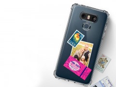 قاب محافظ اسپیگن ال جی Spigen Crystal Shell Case For LG G6