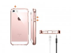 قاب محافظ اسپیگن Spigen Ultra Hybrid Case For Apple iPhone SE