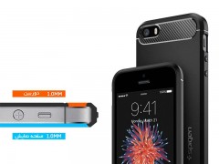 قاب محافظ اسپیگن Spigen Rugged Armor Case For Apple iPhone SE