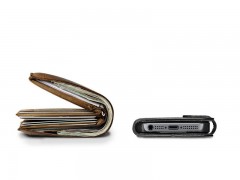 کیف محافظ چرمی اسپیگن Spigen Wallet S Case For Apple iPhone SE