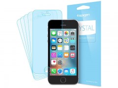 محافظ صفحه نمایش اسپیگن Spigen Crystal Screen Protector For Apple iPhone SE