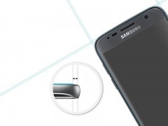 محافظ صفحه نمایش اسپیگن Spigen Crystal Screen Protector For Samsung Galaxy S7
