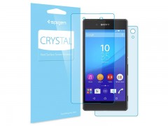 محافظ صفحه نمایش اسپیگن Spigen Crystal Screen Protector For Sony Xperia Z3 Plus