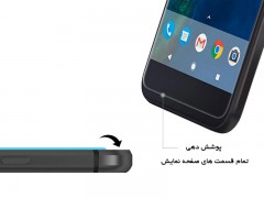 محافظ صفحه نمایش گلس اسپیگن Spigen Glass.tr Slim HD Screen Protector For Google Pixel