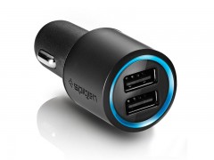 شارژر فندکی اسپیگن Spigen Compact Car Charger Kuel P12Q/C Dual