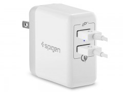 شارژر دیواری سریع اسپیگن Spigen Essential® F206 Quick Charge 2.0 Wall Charger