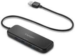 هاب یو اس بی اسپیگن Spigen Essential® F101 4 Ports Ultra Slim USB 3.1 Gen 1 Hub