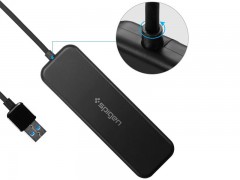 هاب یو اس بی اسپیگن Spigen Essential® F100 4 Ports Ultra Slim USB 2.0 Gen 1 Hub