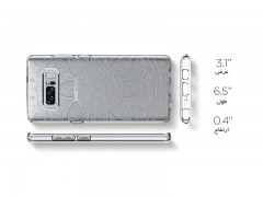 قاب محافظ اسپیگن Spigen Liquid Crystal Shine Case For Samsung Galaxy Note 8