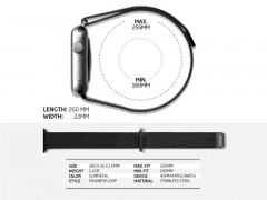 بند استیل اپل واچ اسپیگن Spigen Milanese Band A300 For Apple Watch 42mm