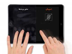 محافظ صفحه نمایش ایپد اسپیگن Spigen GLAS.tR Slim Screen Protector For Apple iPad Mini 4