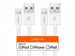 کابل شارژ و انتقال داده لایتنینگ اسپیگن Spigen Lightning Cable for iPhones / iPad Mini / iPad Air