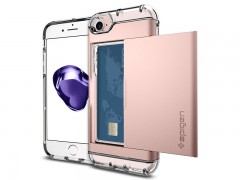 قاب محافظ اسپیگن Spigen Crystal Wallet Case For Apple iPhone 8