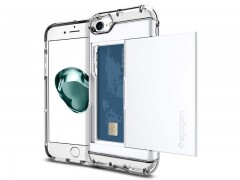 قاب محافظ اسپیگن Spigen Crystal Wallet Case For Apple iPhone 8