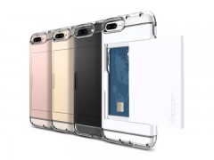 قاب محافظ اسپیگن Spigen Crystal Wallet Case For Apple iPhone 8 Plus