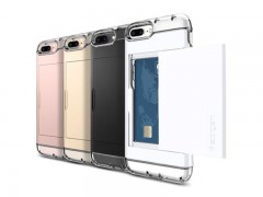 قاب محافظ اسپیگن Spigen Crystal Wallet Case For iPhone 8