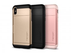 قاب محافظ اسپیگن Spigen Crystal Wallet Case For Apple iPhone X