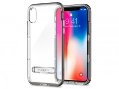 قاب محافظ اسپیگن Spigen Crystal Hybrid Case For Apple iPhone X