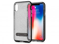 قاب محافظ اسپیگن Spigen Crystal Hybrid Glitter Case For Apple iPhone X