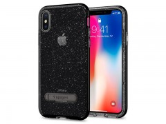 قاب محافظ اسپیگن Spigen Crystal Hybrid Glitter Case For Apple iPhone X