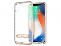 قاب محافظ اسپیگن Spigen Crystal Hybrid Glitter Case For Apple iPhone X