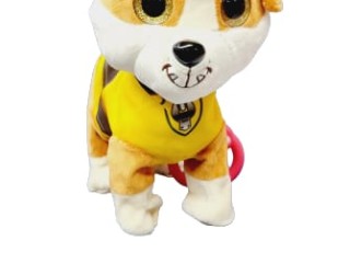 عروسک سگ نگهبان حرکتی و قلادر دار شخصیت رابل