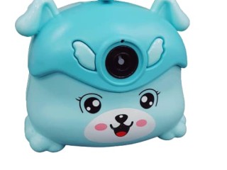 حباب ساز مدل دوربین طرح سگ کد 3399 _ رنگ آبی