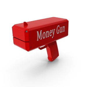 تفنگ پرتاب پول (Money Gun)