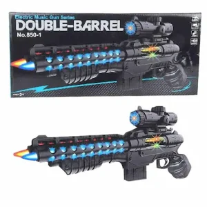 تنفگ اسباب بازی خفن مدل (gun toys double barrel no:850-1)