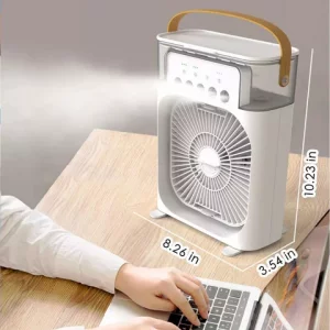 مینی کولر فن و پنکه مه پاش مدل Air Cooler Fan