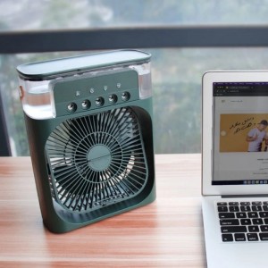 مینی کولر فن و پنکه مه پاش مدل Air Cooler Fan