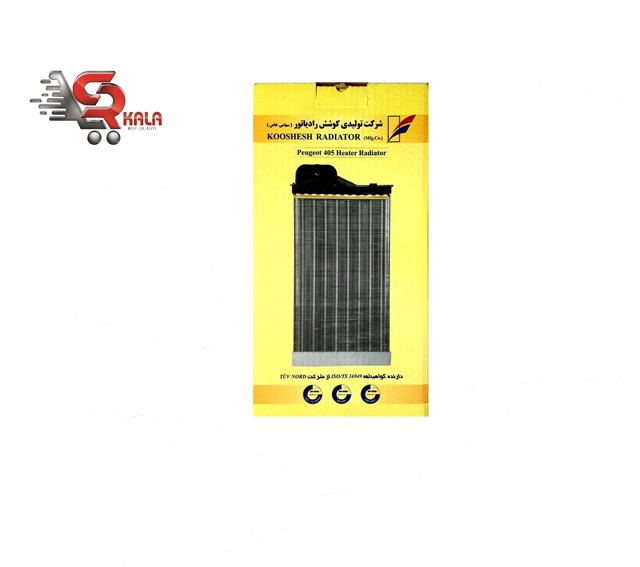 عمده رادیاتور بخاری پژو 206 برند کوشش