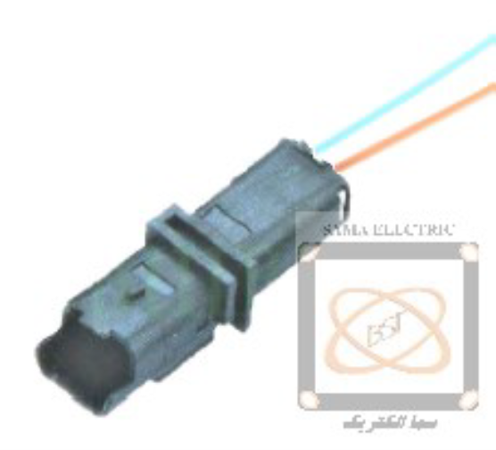 سوکت 2 فیش نری (ریز) پژو 206 برند سما الکتریک اعتبار
