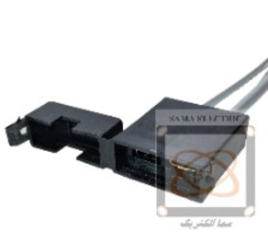 سوکت جا فیوز درب دار با سیم 4.0 برند سما الکتریک اعتبار