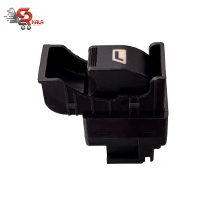 کلید شیشه بالابر پژو 405  SLX (تک پل - سفید یخی) برند پویش پارت