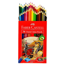 مداد رنگی 36 فابر کاستل مدل کلاسیک کد 53811