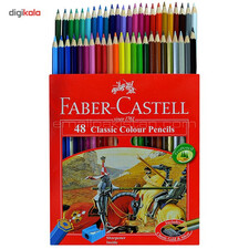 مداد رنگی 48 رنگ فابر-کاستل مدل Classic