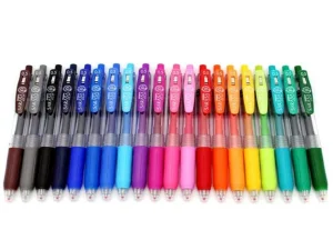 روان‌نویس 0.7 میلی‌متری زبرا مدل Sarasa Clip بسته 20 عددی ا Zebra Sarasa Clip 0.7mm 20 Color Rollerball Pen