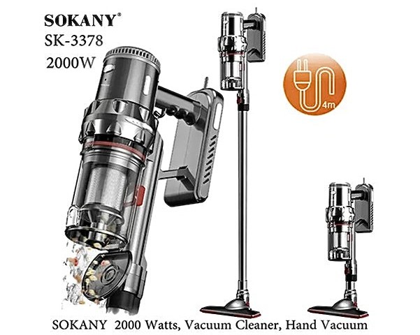 جارو ایستاده سکانی مدل SK-3378 | قدرت مکش 1200 وات