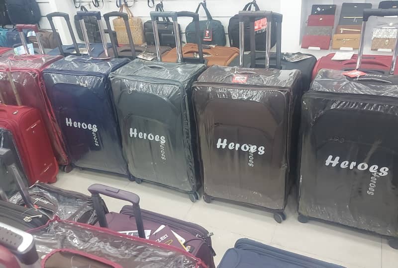 ست ۳ تکه چمدان برزنتی برند هرویس heroes